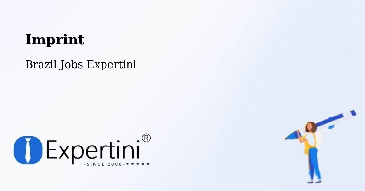 Imprint – Lagoa Do Piauí - Brazil Jobs Expertini