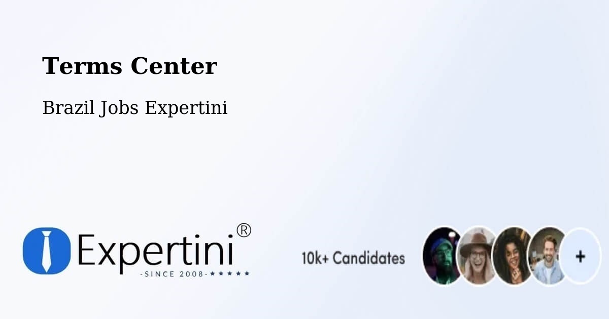 Terms of Service – Lagoa Do Piauí - Brazil Jobs Expertini